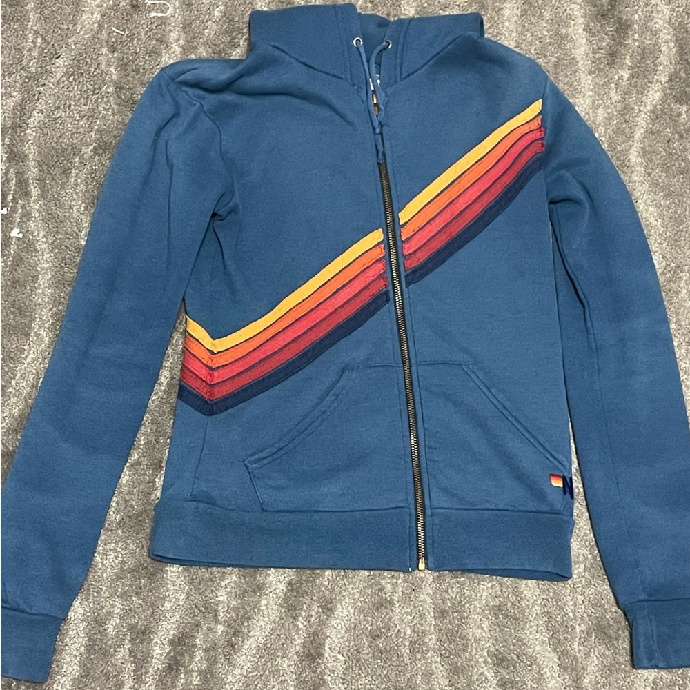 Aviator Nation Xs Zip Up Rare hoodie